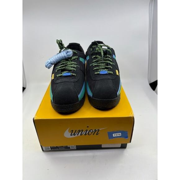 NEW Nike Cortez SP x Union LA Low Top Sneaker DR1413-001 Off Noir Mens Size 11.5 main image 4